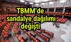 TBMM'de sandalye dağılımı değişti