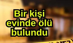 Bir kişi evinde ölü bulundu