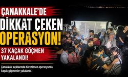 Çanakkale’de Dikkat Çeken Operasyon!
