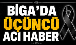 Biga'da üçüncü acı haber