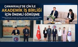 Çanakkale’de Çin ile Akademik İş Birliği İçin Önemli Görüşme