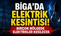 Biga’da Elektrik Kesintisi! Birçok Bölgede Elektrikler Kesilecek