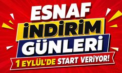 Esnaf İndirim Günleri Başlıyor! 1 Eylül’de Start Veriyor