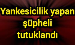 Yankesicilik yapan şüpheli tutuklandı
