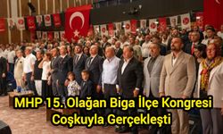 MHP 15. Olağan Biga İlçe Kongresi Coşkuyla Gerçekleşti