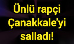 Ünlü rapçi Çanakkale'yi salladı!