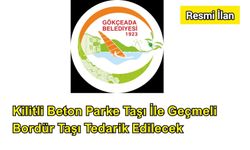 Kilitli Beton Parke Taşı İle Geçmeli Bordür Taşı Tedarik Edilecek