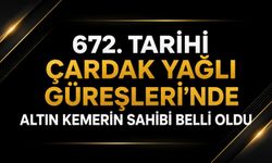 672. Tarihi Çardak Yağlı Güreşleri'nde altın kemerin sahibi belli oldu