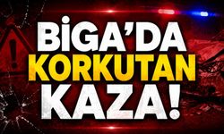 Biga’da Korkutan Kaza!