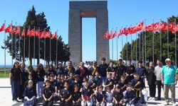 Çanakkale Şehitler Abidesi'nde "sayokan" gösterisi