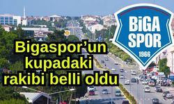 Bigaspor’un kupadaki rakibi belli oldu