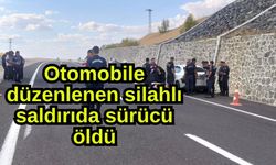 Otomobile düzenlenen silahlı saldırıda sürücü öldü