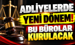 Adliyelerde yeni dönem! Bu bürolar kurulacak