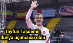 Tayfun Taşdemir, dünya üçüncüsü oldu