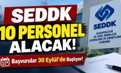 SEDDK 10 Personel Alacak! Başvurular 30 Eylül’de Başlıyor