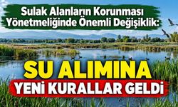 Su Alımına Yeni Kurallar Geldi