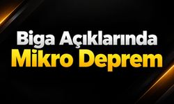 Biga Açıklarında Mikro Deprem