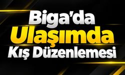 Biga’da Ulaşımda Kış Düzenlemesi