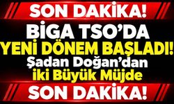 Biga TSO’da Yeni Dönem Başladı! Şadan Doğan’dan İki Büyük Müjde