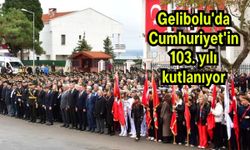 Gelibolu'da Cumhuriyet'in 103. yılı kutlanıyor