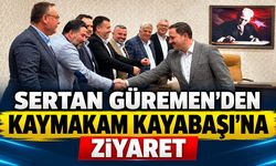 Sertan Güremen’den Kaymakam Kayabaşı’na Ziyaret