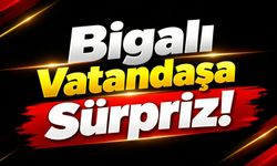 Bigalı Vatandaşa Sürpriz!