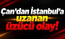 Çan'dan İstanbul'a uzanan üzücü olay!