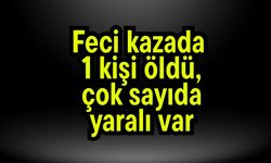 Feci kazada 1 kişi öldü, çok sayıda yaralı var