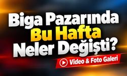 Biga Pazarında Bu Hafta Neler Değişti?