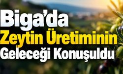 Biga’da zeytin üretiminin geleceği konuşuldu