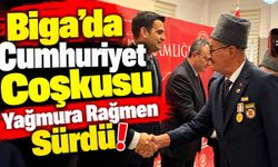 Biga’da Cumhuriyet Coşkusu Yağmura Rağmen Sürdü!