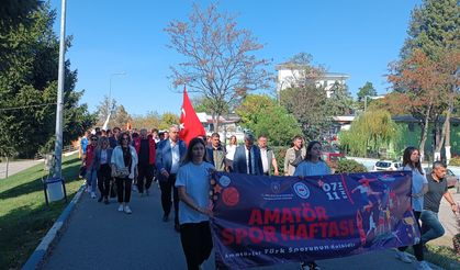 Çanakkale Biga’da Amatör Spor Haftası kutlandı