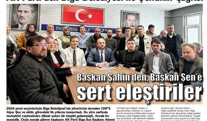 Biga'nın Sesi Gazetesi 14 Nisan Pazartesi