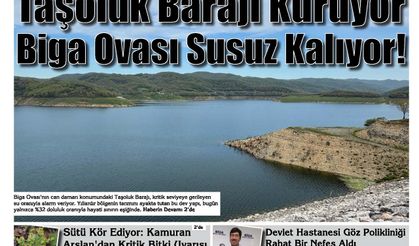 Biga'nın Sesi Gazetesi 17 Nisan Perşembe