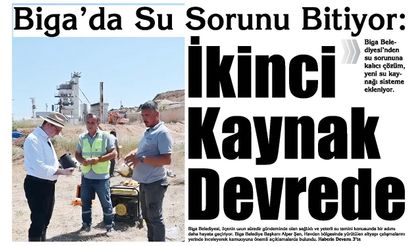 Çanakkale Biga'nın Sesi Gazetesi 18 Haziran 2025 Çarşamba