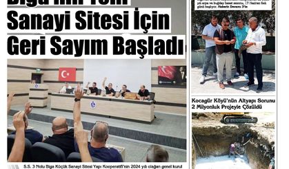 Çanakkale Biga'nın Sesi Gazetesi 17 Haziran 2025 Salı