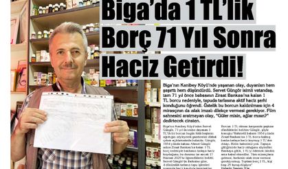 Çanakkale Biga'nın Sesi Gazetesi 19 Haziran 2025 Perşembe