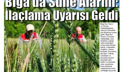 Çanakkale Biga'nın Sesi Gazetesi 2 Haziran 2025 Pazartesi