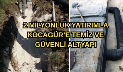 2 milyonluk yatırımla Kocagür’e temiz ve güvenli altyapı