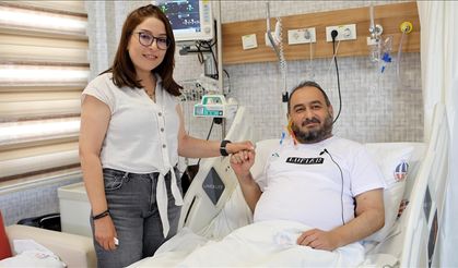 Diyalizle başlayan aşkta nakil mutluluğu