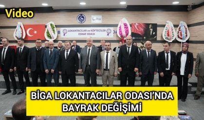Biga Lokantacılar Odası’nda yeni başkan Adnan Akçe oldu