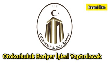 Otokorkuluk Bariyer İşleri Yaptırılacak