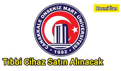 Tıbbi Cihaz Satın Alınacak