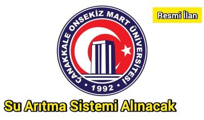 Su Arıtma Sistemi Alınacak