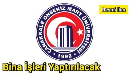 Bina İşleri Yaptırılacak