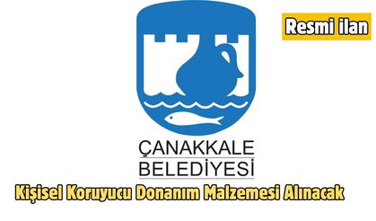 Kişisel Koruyucu Donanım Malzemesi Alınacak