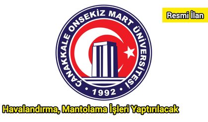 Havalandırma, Mantolama İşleri Yaptırılacak