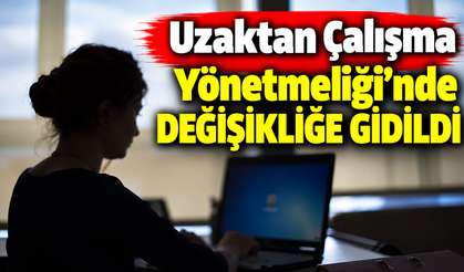 Uzaktan Çalışma Yönetmeliği'nde değişikliğe gidildi