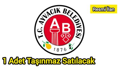 1 Adet Taşınmaz Satılacak