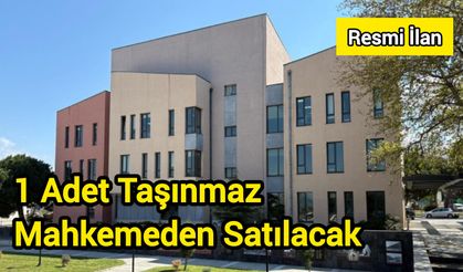 1 Adet Taşınmaz Mahkemeden Satılacak